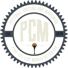 Patterns, Casting and Machining PCM Est 1976 Pine Cellar Mfg Big Bend, Wisconsin